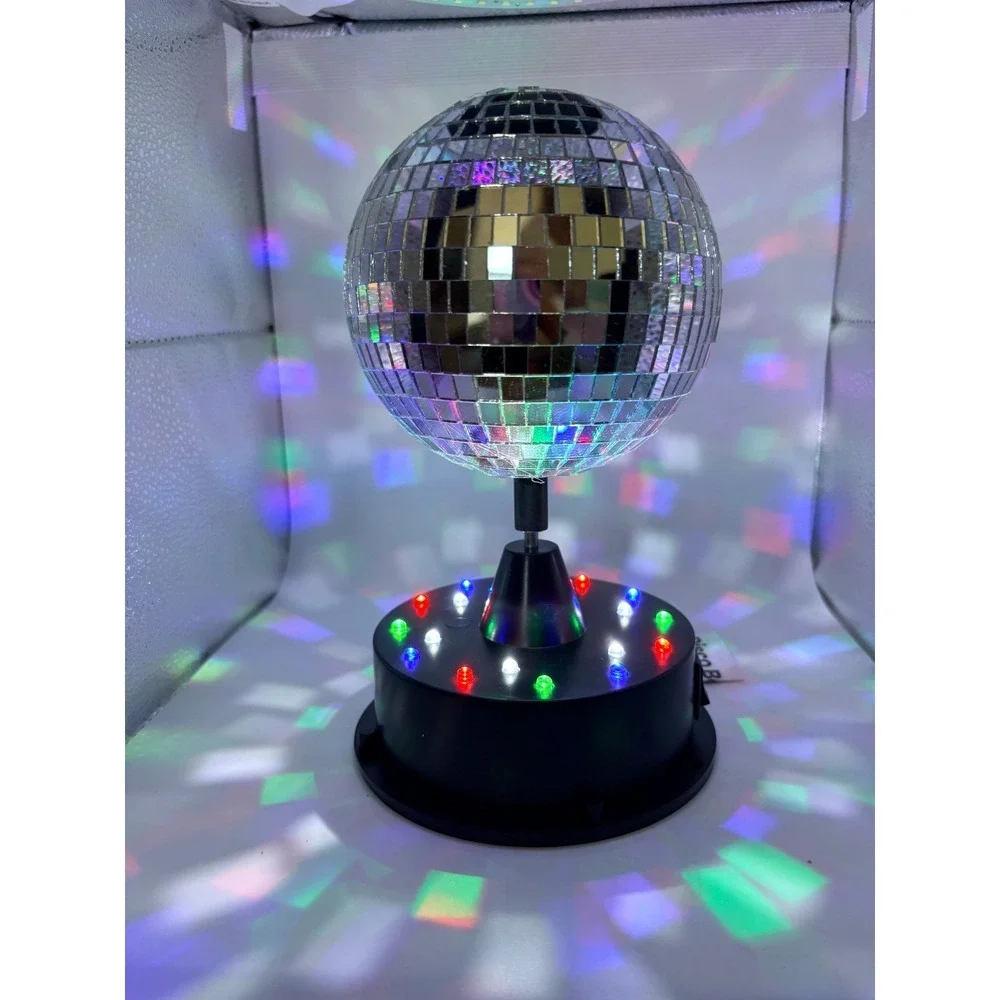 Chug Rotating Disco Ball with LED Lights - NIB